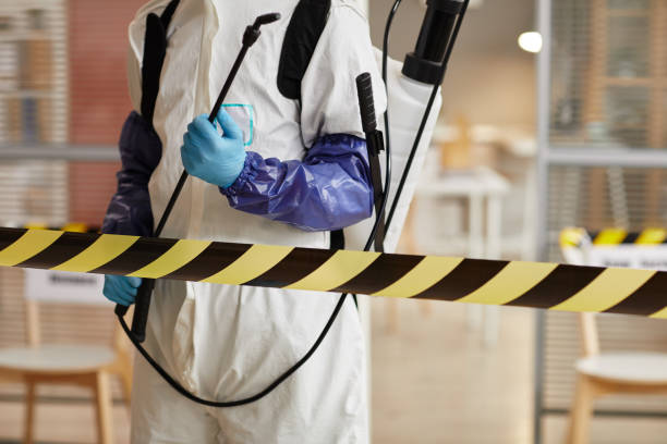 Professional Biohazard Cleanup technician working in Lupton City, TN